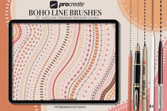 Download Procreate Line Brushes - Brush Collection