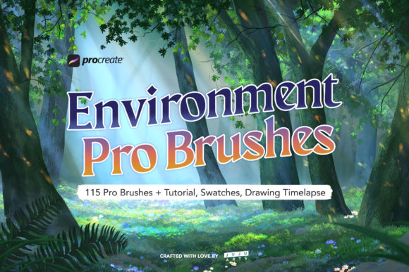 Download Complete Environment Procreate Brushes - Brush Collection
