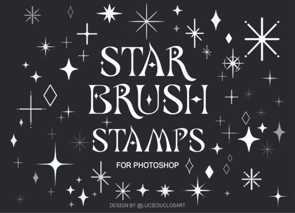 Download Star Brush Stamps Photoshop - Brush Collection