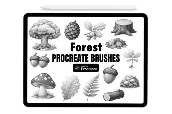 Download Forest Procreate Brushes - Brush Collection