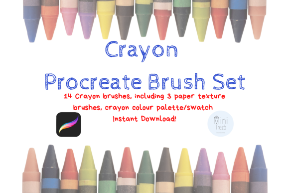 Download Procreate Crayon Brush Set - Brush Collection