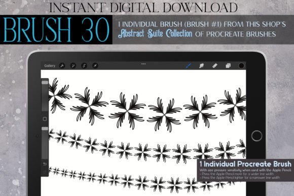 Download Procreate Brush #30 – Abstract Suite - Brush Collection