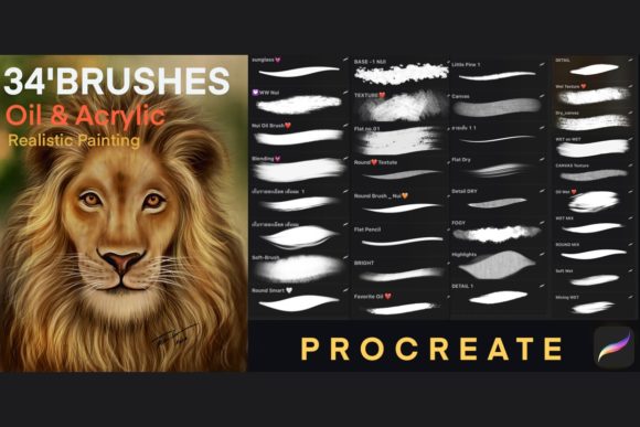 Download Procreate Oil Painting Brush - Brush Collection