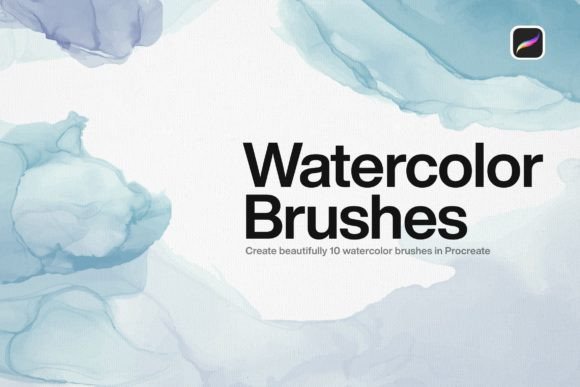 Download 10 Watercolor Brushes Procreate - Brush Collection
