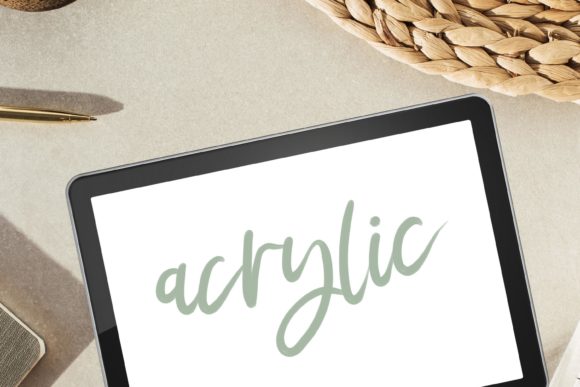 Download Acrylic Procreate Lettering Brush - Brush Collection