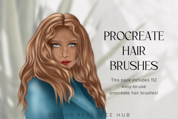 Download Procreate Hair Brush Set - Brush Collection