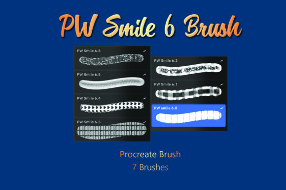 Download Pw Smile 6 Procreate Glitter Brush - Brush Collection