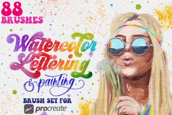 Download Realistic Watercolor Procreate Brushes - Brush Collection