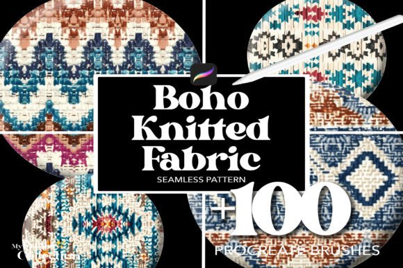 Download 100+ Procreate Boho Knitted Fabric Brush - Brush Collection