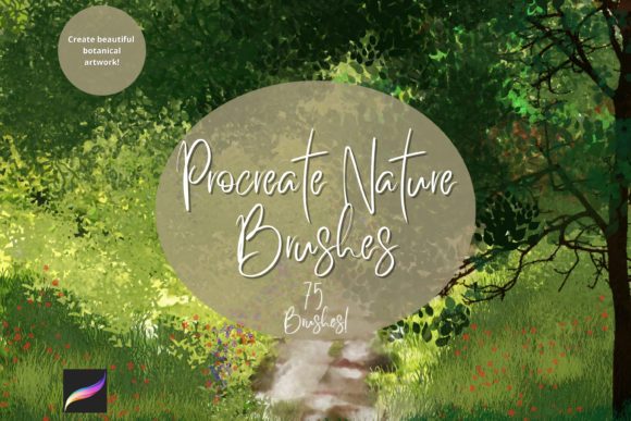 Download Procreate Nature Brushes X 75 - Brush Collection
