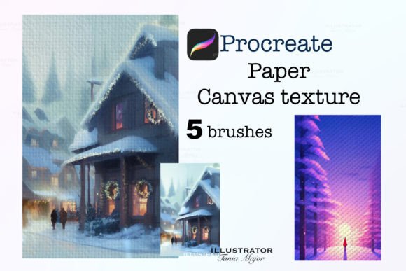 Download Procreate Canvas Paper Texture Brushes - Brush Collection