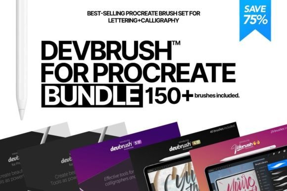 Download DEVBRUSH for PROCREATE BUNDLE - Brush Collection