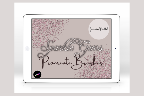 Download Sparkle Gems Procreate Brushes/Palette - Brush Collection