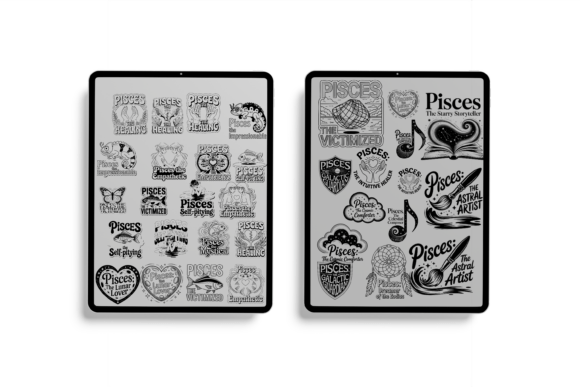 Download Pisces Soul Procreate Brushset - Brush Collection