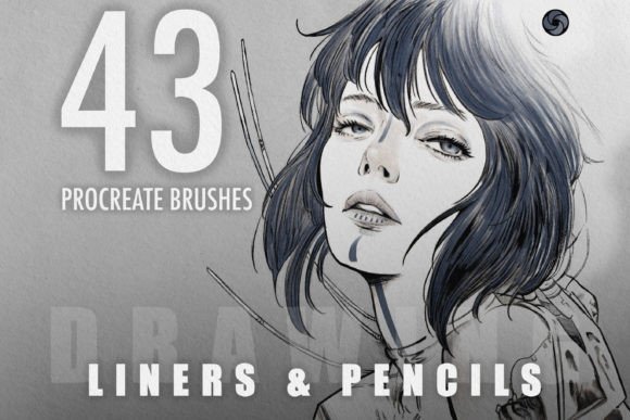 Download Procreate Brushes - Liners &amp; Pencils - Brush Collection