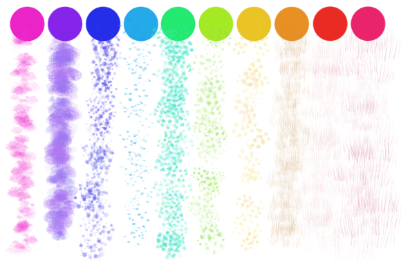 Download Beautiful Procreate Nature Brushes - Brush Collection