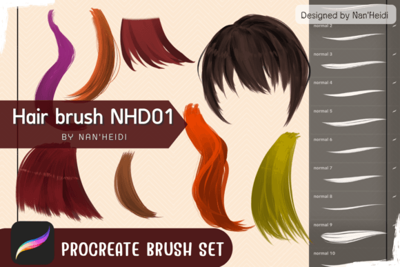 Download Hair Brush NHD 01 Nan'Heidi Nan'Heidi - Brush Collection