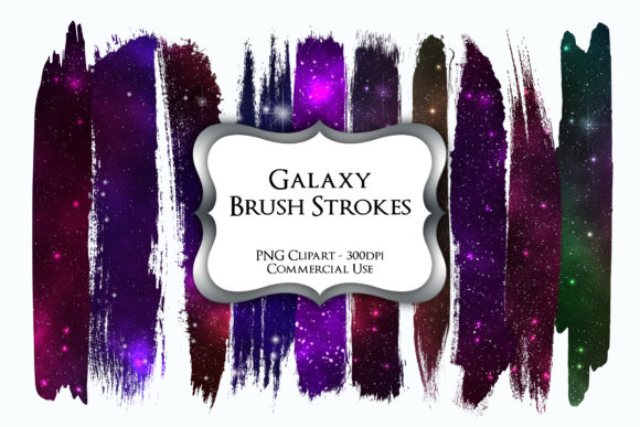 Download Galaxy Brush Strokes PNG Clipart - Brush Collection