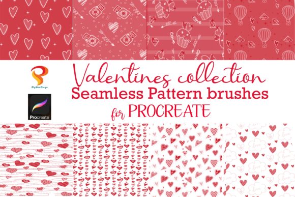 Download Valentines Procreate Texture  Brushes - Brush Collection