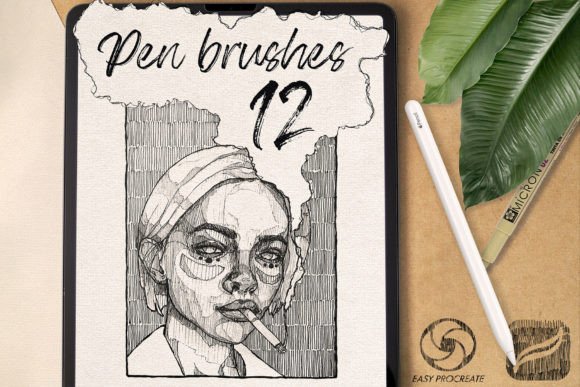 Download Pen Procreate Brushes - Brush Collection