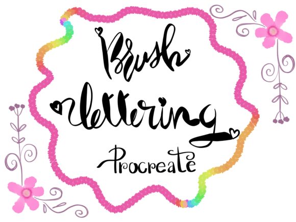 Download 25 Procreate Lettering Brushes - Brush Collection