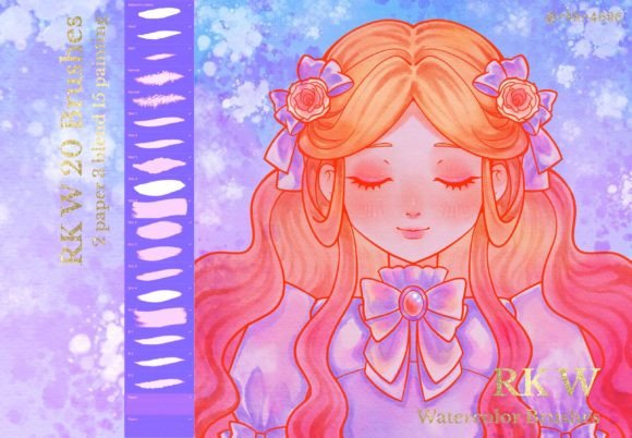 Download Wet and Dry Brushes Pack for Procreate - Brush Collection