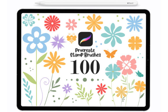 Download Flower Garden Brushes for Procreate - Brush Collection