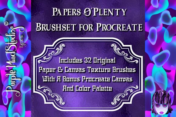Download Papers O'Plenty Brushset for Procreate - Brush Collection