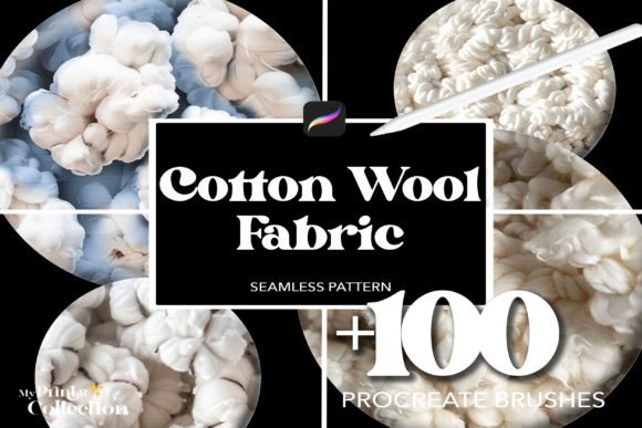 Download 100+ Procreate Cotton Wool Fabric Brush - Brush Collection