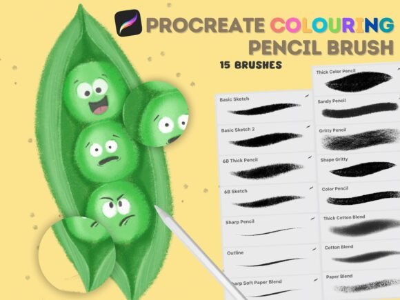 Download Procreate Pencil Brush Set - Brush Collection