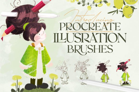 Download ILLUSTRATION BRUSHES: PROCREATE - Brush Collection
